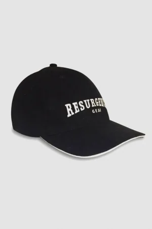 MOTORING CAP : BLACK / WHITE