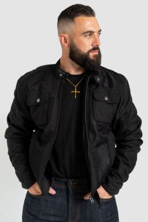 MESH PL JACKET : BLACK