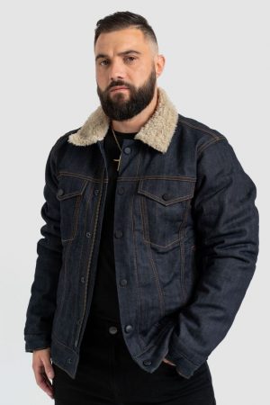 SHERPA JACKET : BLUE SELVEDGE